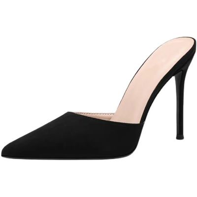 quality De beste comfortabele gesloten tenen jurk schoenen vrouwen dames zwart factory